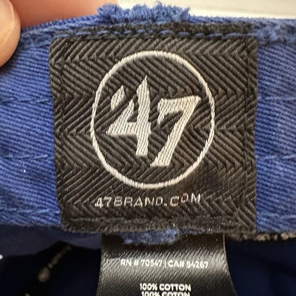 Atlanta Braves Hat Cap Fitted Mens XX-Large Blue MLB Baseball Cooperstown Coll - Picture 8 of 13